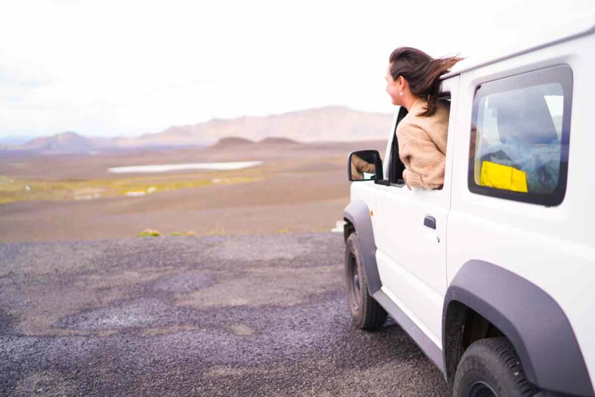 Driving around Iceland with a rental car means freedom.