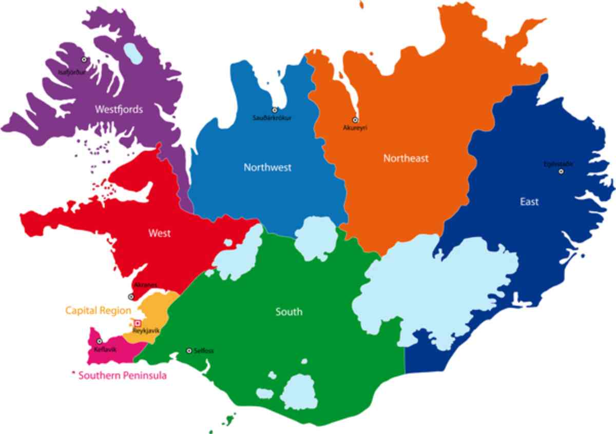 The Regions - North Iceland